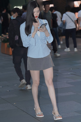 美腿白皙